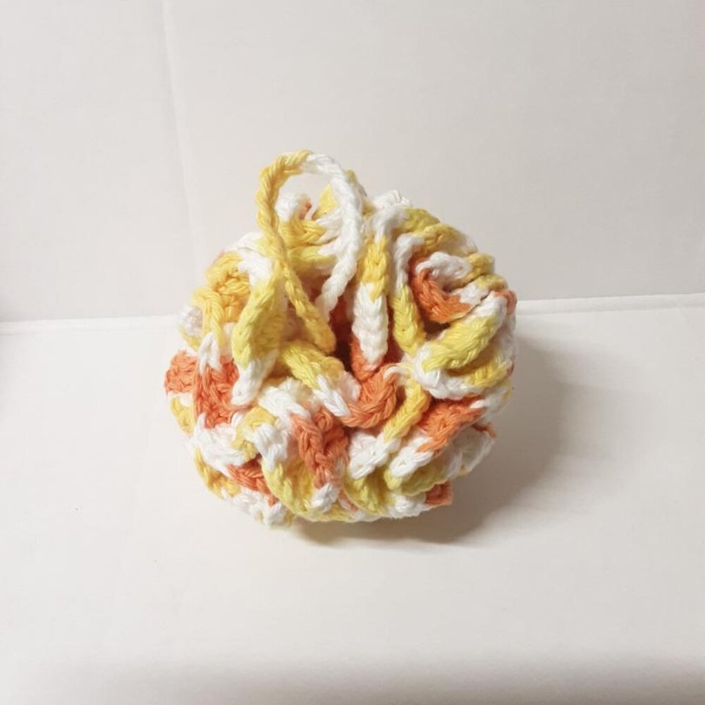 Eco-Friendly 100% Cotton Crochet Loofah New - Picture 3 of 4
